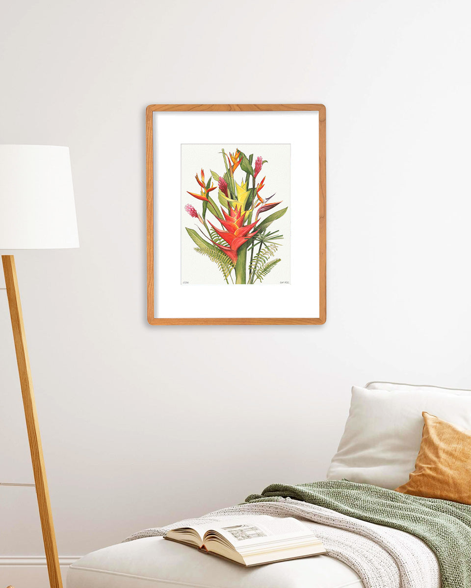 Tropical Blooms - 11x14" Limited Edition Print