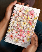 Pink Plumeria Notebook