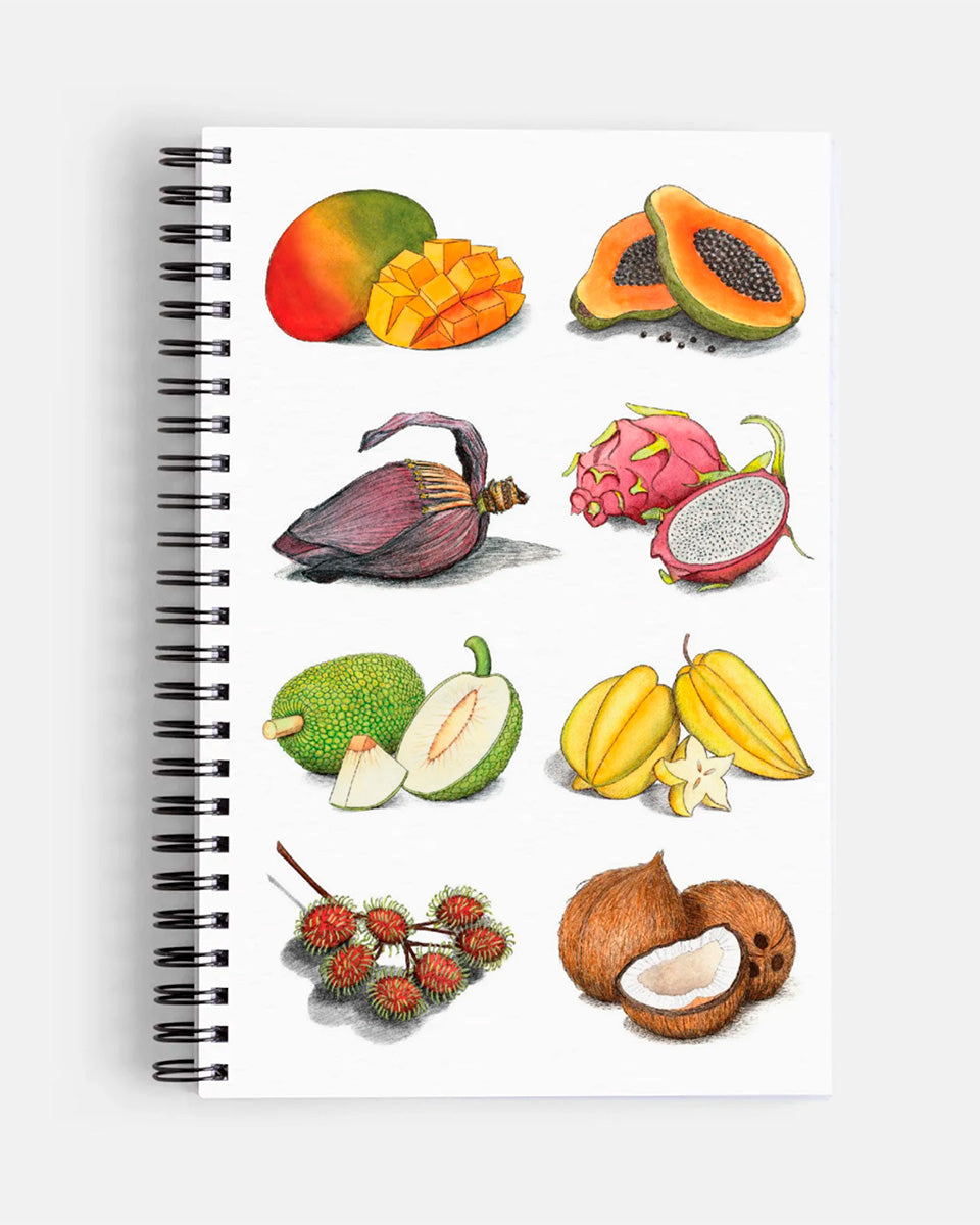 Tropical Fruits Notebook