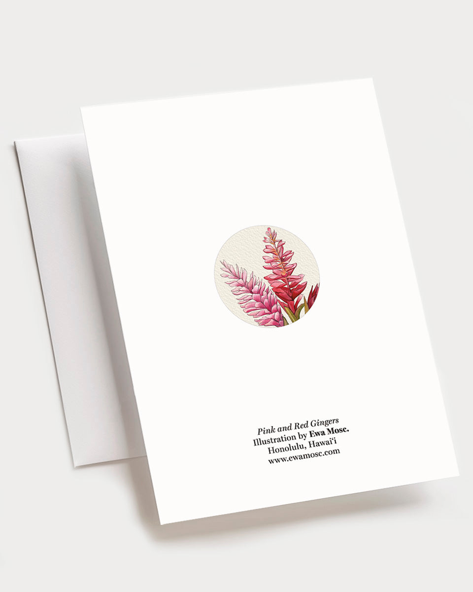 Gingers - Set of 10 Folding Cards