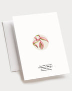 Pink Heliconia - Set of 10 Folding Cards