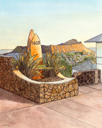 Diamond Head seen from Wilhelmina Rise